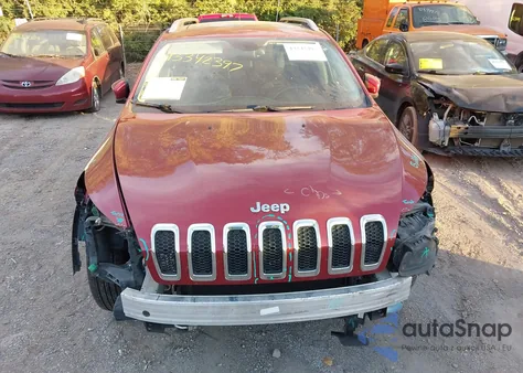 2015 Jeep Cherokee Limited z USA, uszkodzony, nr VIN 1C4PJLDS8FW517805